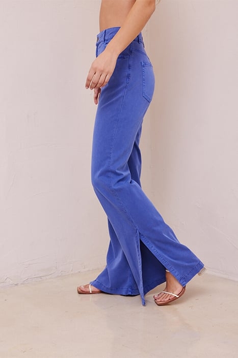 CLEO SIDE SLIT JEAN BAYSIDE NAVY 4