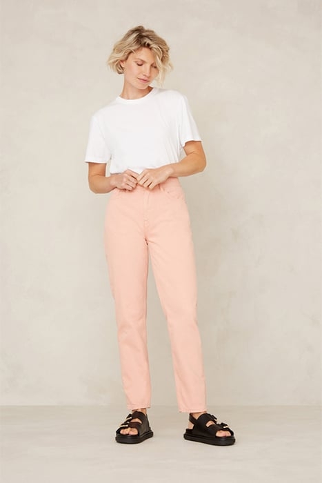 CAROLINE CROPPED VINTAGE PINK 1