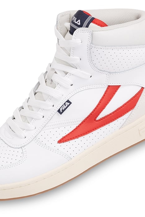 FILA SEVARO MID WMN WHITE-FILA RED 6
