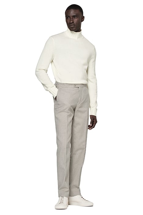 SOHO - SAND HOUNDSTOOTH LIGHT BROWN 5