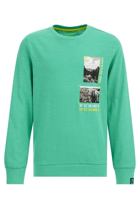 T-SHIRT MINT GREEN 2