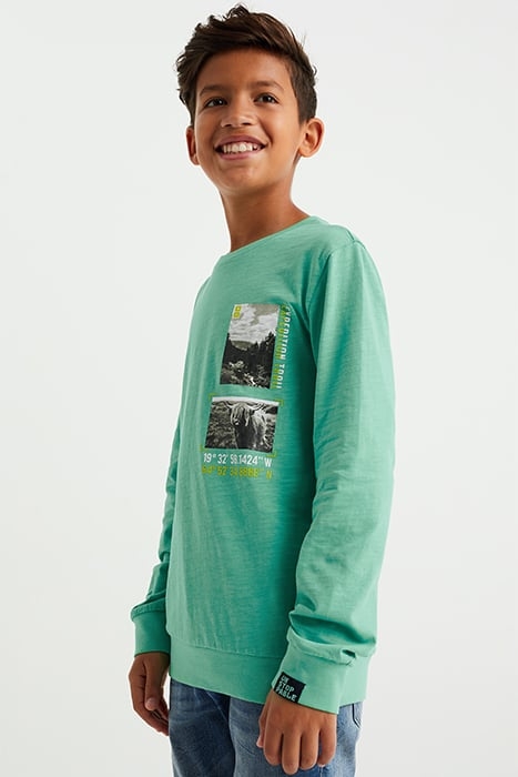 T-SHIRT MINT GREEN 4