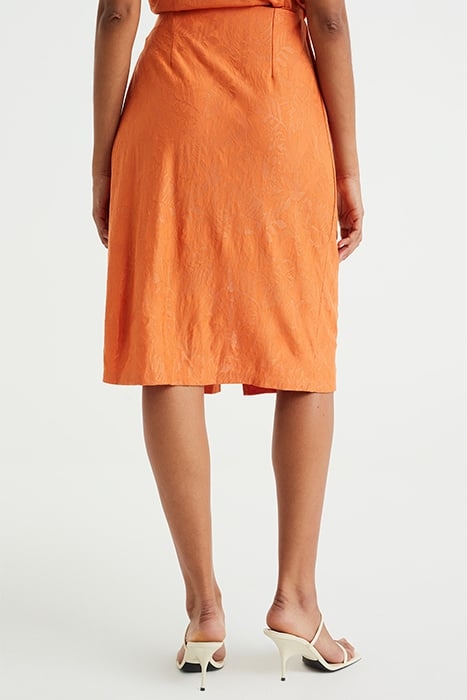 SKIRT MEDIUM LENGTH ORANGE 2