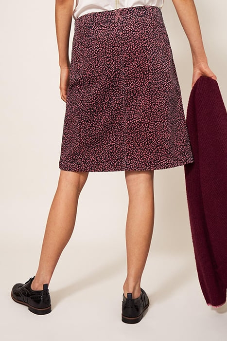 MELODY CORD SKIRT PINK 2