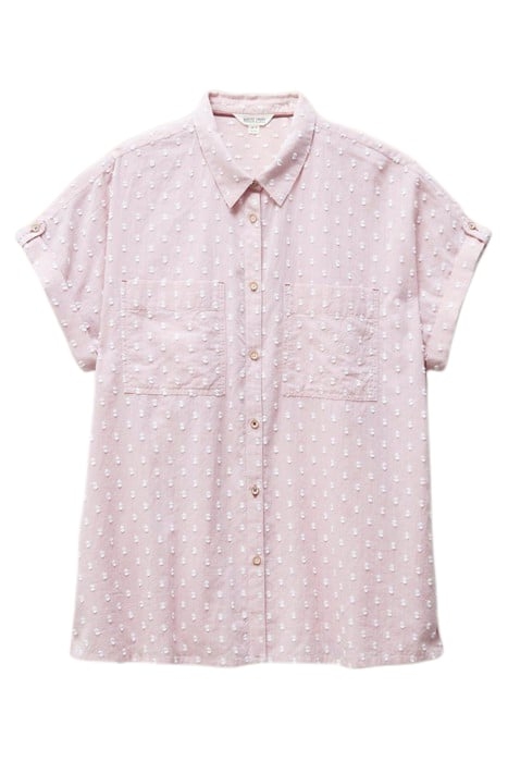 ELLA COTTON SHIRT MID PINK 3