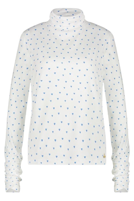 JADE TOP CREAM WHITE/RIAD BLU 3