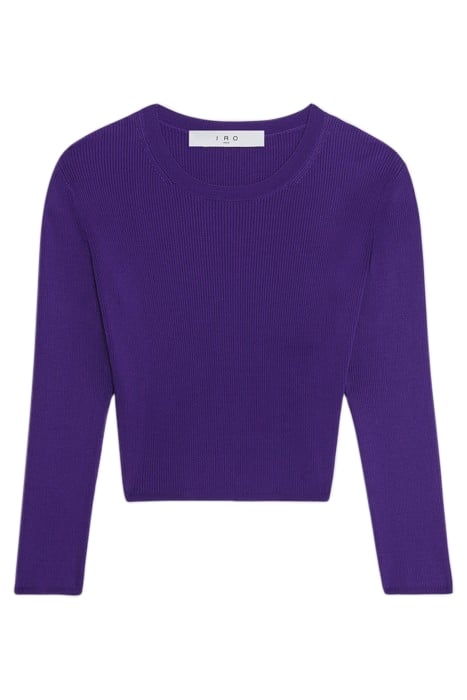 ADAYA KNITTED SWEATER IN PURPLE 3
