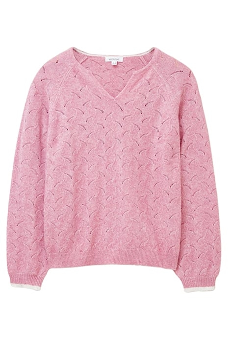 JENNIE POINTELLE JUMPER MID PINK 1