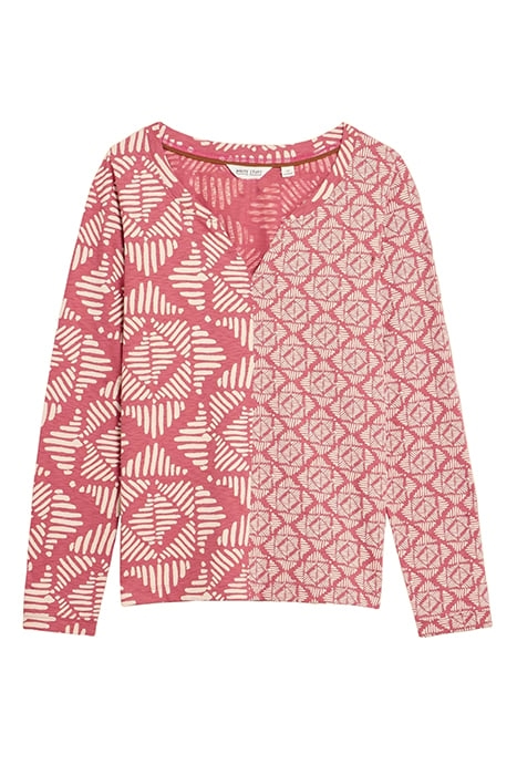 NELLY TEE PINK PRINTED 3