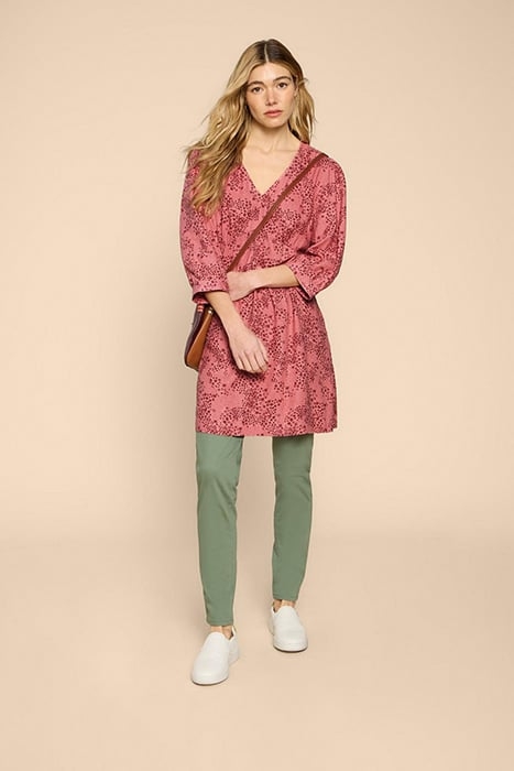 LUCY ECO VERO TUNIC PINK 2