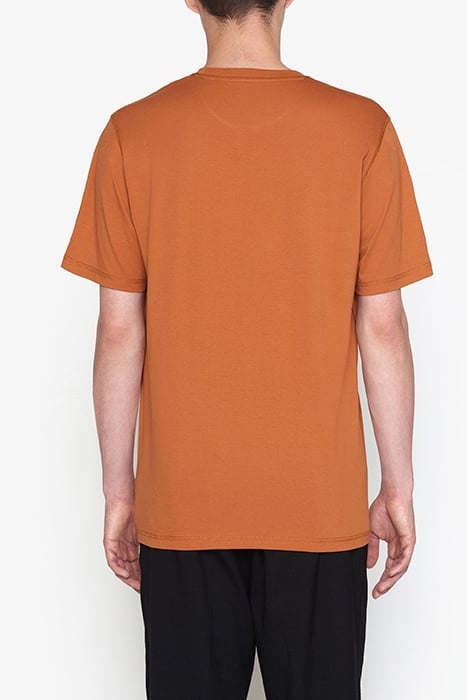 ELIASSI CHEST PRINT TEE + ORANGE SIENNA MELANGE 2