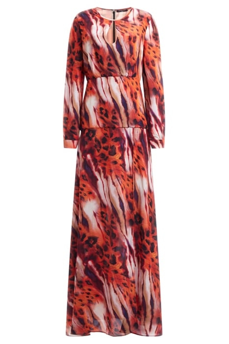 RADIANT ANIMAL LONG DRESS RADIANT ANIMAL PRINT 1