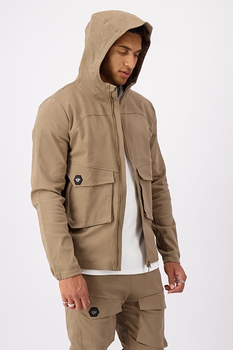 HEX CARGO JACKET SAND 5