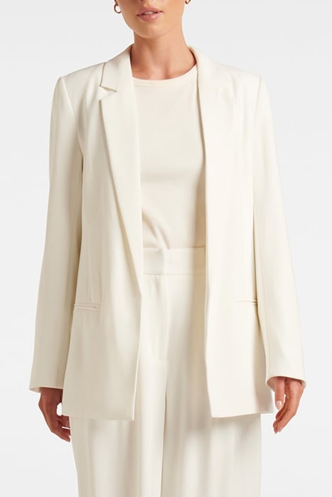 TORI BOYFRIEND BLAZER IVORY 1