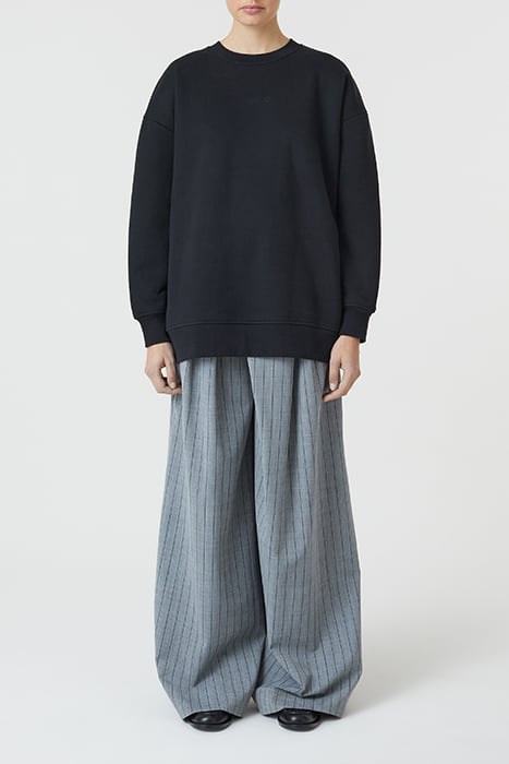 OVERSIZE CREW T-SHIRTS BLACK 3