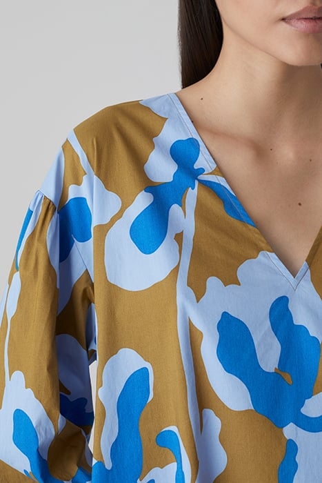 PUFF SLEEVE DRESSES OCEANIC BLUE 6