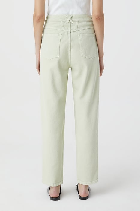 PEARL JEANS LIGHT MOSS GREEN 2