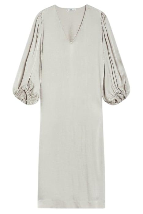 PUFF SLEEVE DRESSES GREY ALABASTER 3