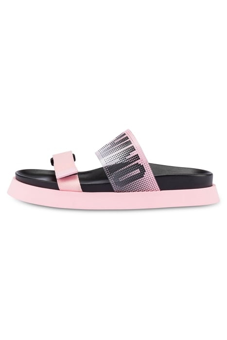 DEGRADÉ LOGO BAND SANDALS PINK 1