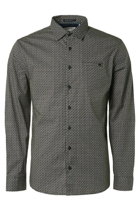 SHIRT STRETCH ALLOVER PRINTED NIGHT 4