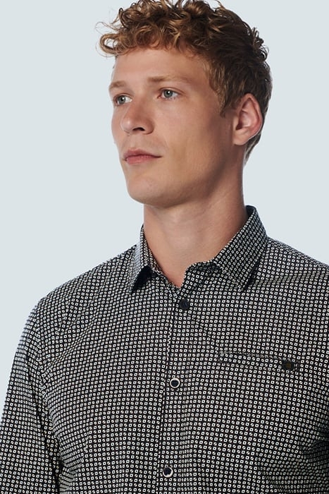 SHIRT STRETCH ALLOVER PRINTED NIGHT 6