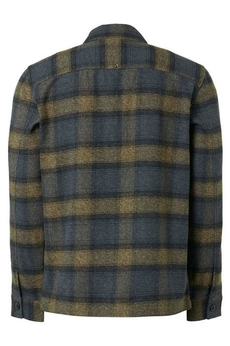OVERSHIRT BUTTON CLOSURE CHECK ARMY 5