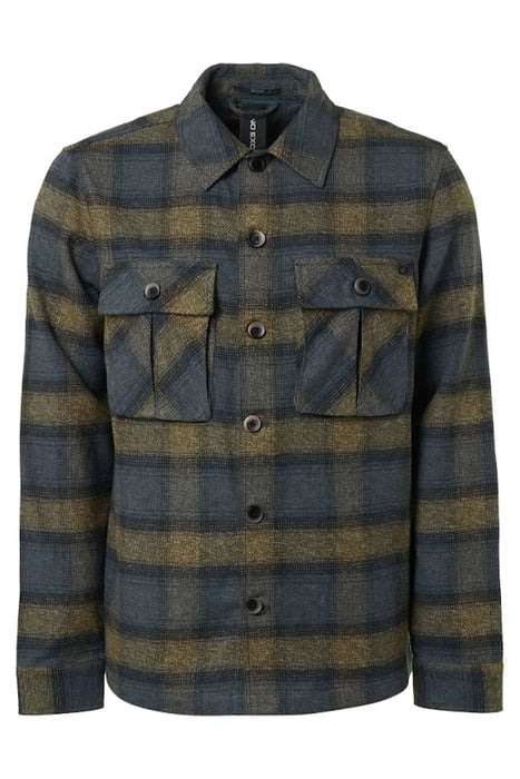 OVERSHIRT BUTTON CLOSURE CHECK ARMY 4