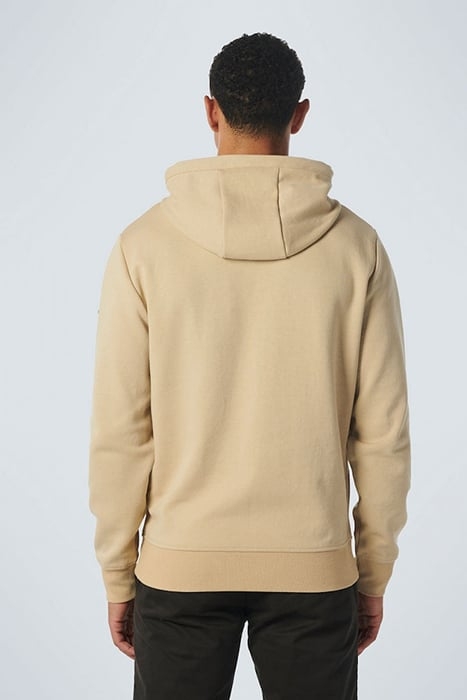 SWEATER HOODED FULL ZIPPER DOUBLE LAYER JACQUARD STRETCH STO 2