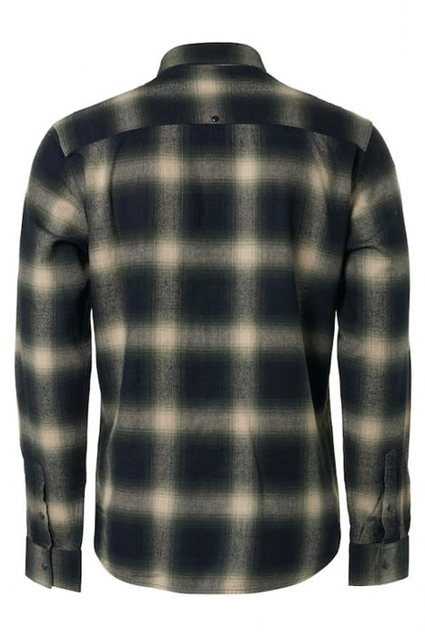 SHIRT CHECK DARK GREEN 5