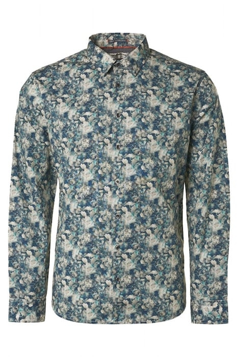 SHIRT STRETCH ALLOVER PRINTED STEEL 4