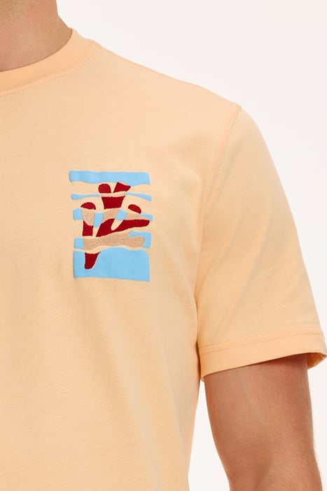 MEN CORAL CHEST T-SHIRT CAYMAN PEACH 6