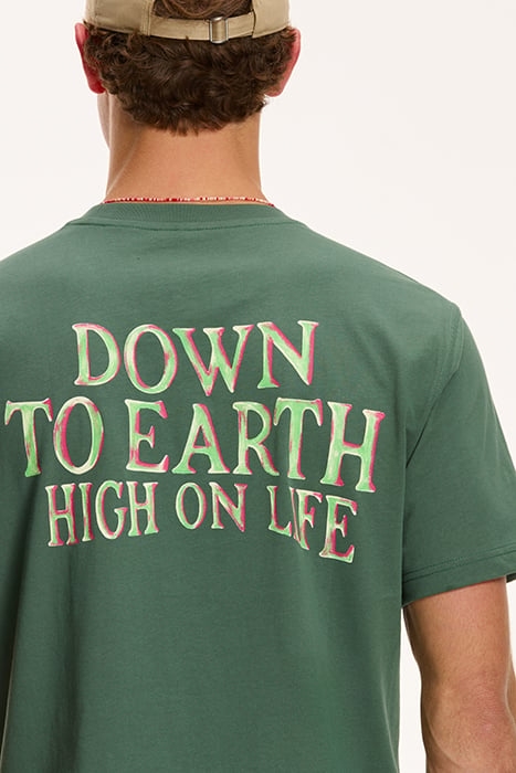 MEN DOWN TO EARTH T-SHIRT CILANTRO GREEN 6
