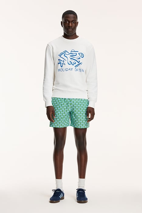 MEN HOLIDAY OFTEN SWEATER JET STREAM WHITE 3