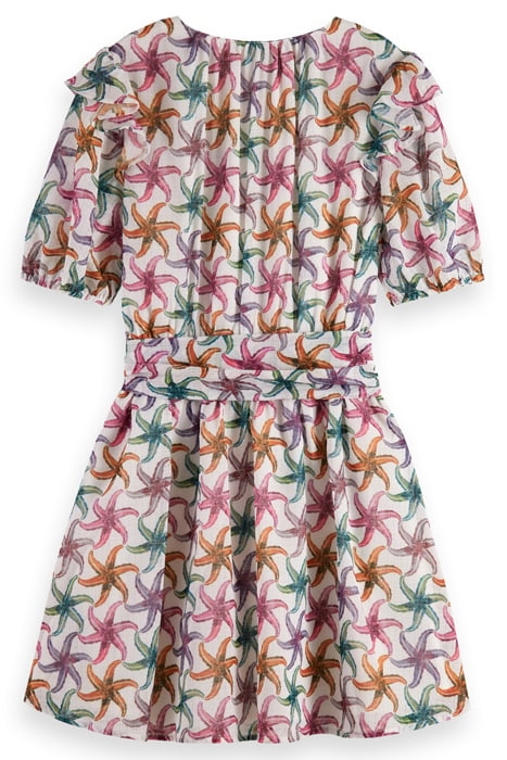 RUFFLED MINI DRESS STARFISH 2