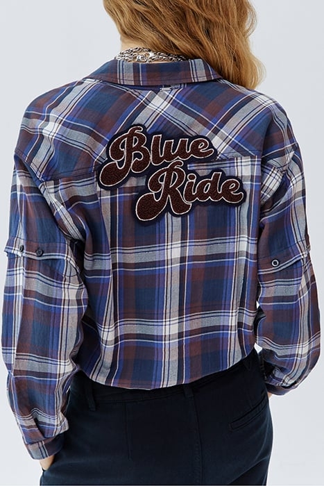 GARNET CHECKED SHIRT 2