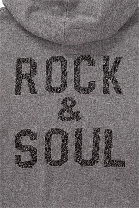 GREY KNIT CARDIGAN, JACQUARD SLOGAN FRONT & BACK 8