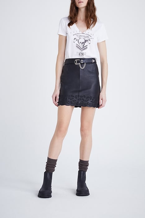 OFF-WHITE SKULL IMAGE T-SHIRT 3