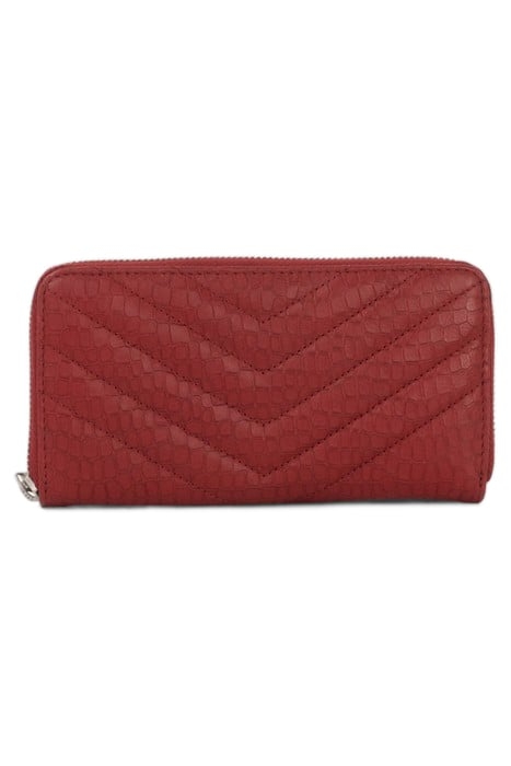 RED CROC-EMBOSSED LEATHER 1440 COMPAGNON WALLET 2