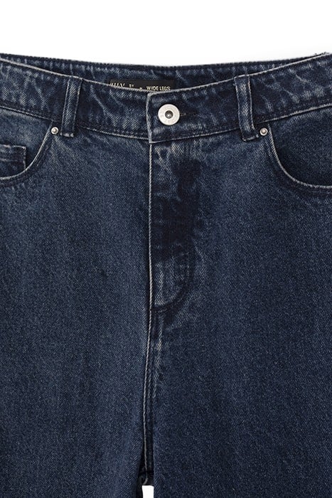 GIRLS’ BLUE WIDE LEG JEANS 3