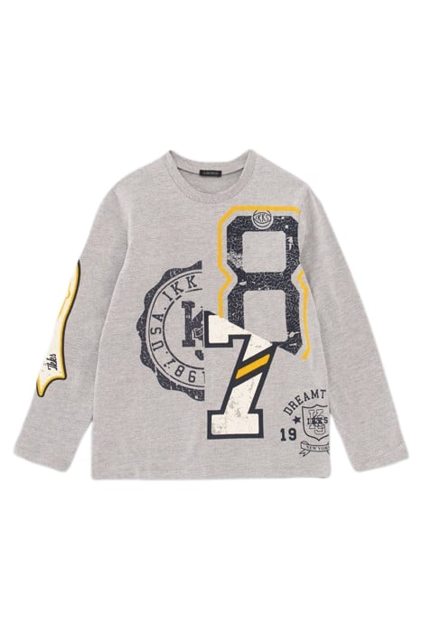 MOTTLED GRAY SWEATSHIRT 1