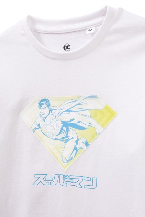 BOYS’ WHITE T-SHIRT WITH LENTICULAR SUPERMAN IMAGE 6
