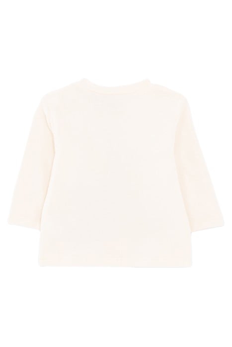 BABY BOYS’ ECRU DOG IMAGE ORGANIC COTTON T-SHIRT 2