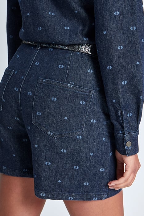 RAW DOUBLE HEART MONOGRAM PRINT PLAYSUIT 6