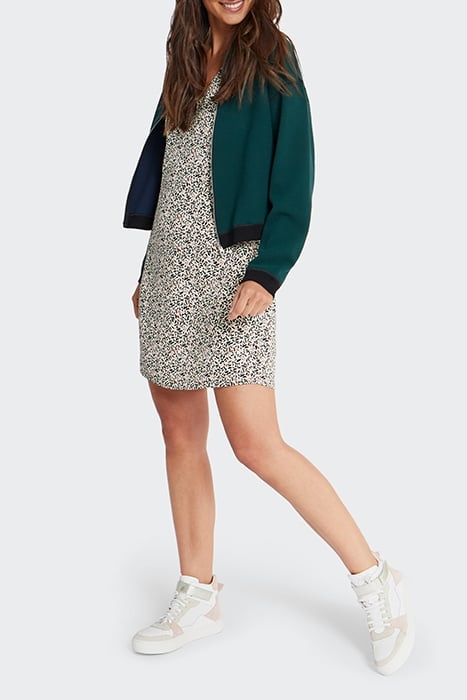 OFF-WHITE LEAF PRINT DRESS 3