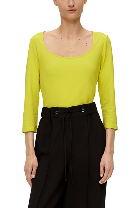 S.OLIVER T-SHIRTS YELLOW 1