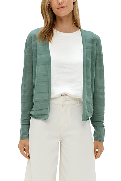 S.OLIVER PULLOVER BLUE GREEN 1