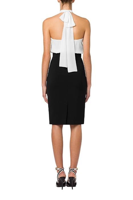 BLACK & WHITE DRESS WHITE 2