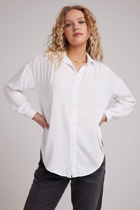 FLOWY SHIRT WHITE 1