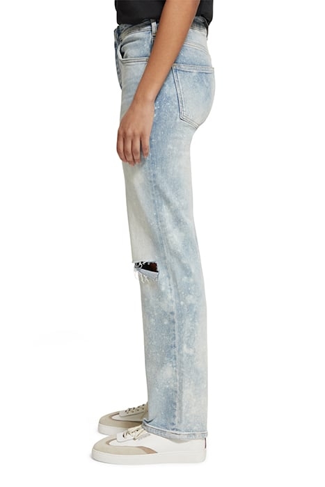 THE SKY HIGH RISE STRAIGHT JEANS – BIG SPLASH 5