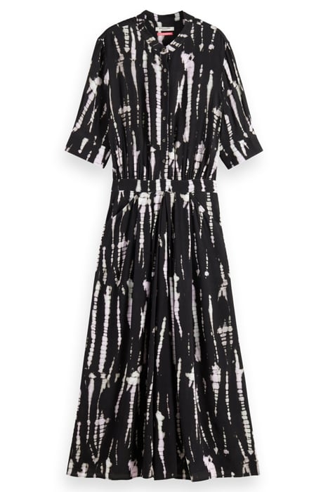 MIDI DRESS WITH PRINT TIE DYE ROPE 3